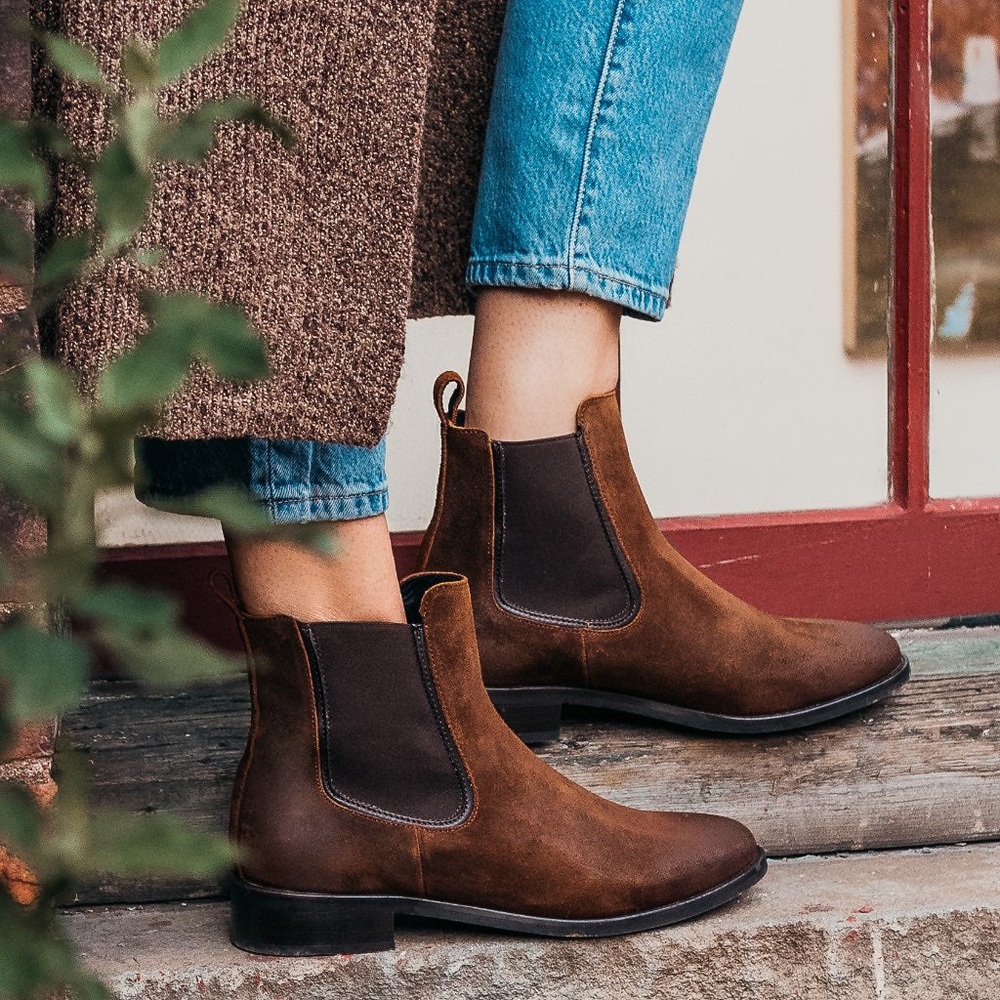 Brown Chelsea Boots by Thursday